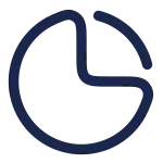 Pie Chart 3 SVG Icon